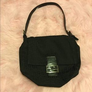 Vintage Authentic FENDI Zucca Baguette